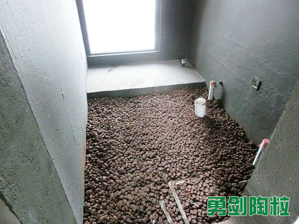 卫生间回填陶粒6